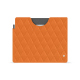 Custodia in pelle Amazon Kindle Scribe - Orange - Couture ( Nappa - Pantone #ff9351 ) 