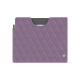 Lederschutzhülle Amazon Kindle Scribe - Lilas - Couture ( Nappa - Pantone #b9a3e3 ) 