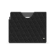 Amazon Kindle Scribe leather pouch - Ebène - Couture ( Noir / Black ) 