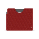 Custodia in pelle Amazon Kindle Scribe - Tomate - Couture ( Pantone #a61715 )