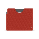 Custodia in pelle Amazon Kindle Scribe - Papaye - Couture ( Pantone #b54317 ) 