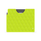Amazon Kindle Scribe leather pouch - Jaune fluo - Couture ( Pantone #c9ff57 ) 