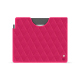 Custodia in pelle Amazon Kindle Scribe - Rose fluo - Couture ( Pantone #ff16b4 ) 