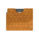 Amazon Kindle Scribe leather pouch - Or Maïa - Couture ( Pantone 871C ) 