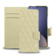 Custodia in pelle Xiaomi 12 Pro - Beige - Couture ( Nappa - Pantone #ceb888 ) 