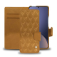 Housse cuir Xiaomi 12 Pro - Or Maïa - Couture ( Pantone 871C ) 