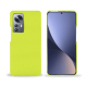 Funda de piel Xiaomi 12 Pro - Jaune fluo ( Pantone #c9ff57 ) 