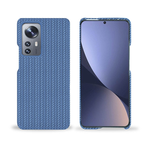 Une coque arrière en cuir pour Xiaomi 12 ProAbaca ishia ( Pantone #395775 ) 