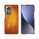 Custodia in pelle Xiaomi 12 Pro - Orange Patine