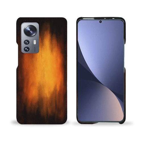 Eine Rückschale aus Leder für das Xiaomi 12 ProFauve Patine