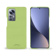 Funda de piel Xiaomi 12 Pro - Vert olive PU ( Pantone #a7c58e )