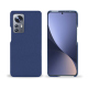 Coque cuir Xiaomi 12 Pro - Bleu frisson ( Pantone #29588c ) 