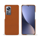Custodia in pelle Xiaomi 12 Pro - Orange vibrant ( Pantone #e36b39 ) 