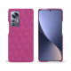 Funda de piel Xiaomi 12 Pro - Rose BB - Couture ( Pantone #DB599F )
