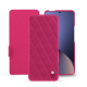 Custodia in pelle Xiaomi 12 Pro - Rose fluo - Couture ( Pantone #ff16b4 ) 