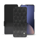 Capa em pele Xiaomi 12 Pro - Onyx - Couture ( Noir / Black ) 