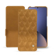 Capa em pele Xiaomi 12 Pro - Or Maïa - Couture ( Pantone 871C ) 