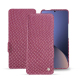 Capa em pele Xiaomi 12 Pro - Serpent ciclamino ( Pantone #9E4C6E ) 