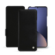 Housse cuir Xiaomi 12 Pro - Noir Veggie ( Noir / Black) 
