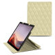 Lederschutzhülle Microsoft Surface Pro 9 - Beige - Couture ( Nappa - Pantone #ceb888 ) 
