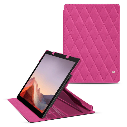 Luxushülle für Microsoft Surface Pro 9Rose BB - Couture ( Pantone #DB599F )