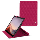 Microsoft Surface Pro 9 leather case - Rose fluo - Couture ( Pantone #ff16b4 ) 