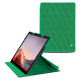 Funda de piel Microsoft Surface Pro 9 - Vert fluo - Couture ( Pantone #00ab5f ) 
