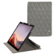 Capa em pele Microsoft Surface Pro 9 - Acier vintage - Couture ( Pantone #d85827b ) 