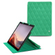 Lederschutzhülle Microsoft Surface Pro 9 - Menthe vintage - Couture ( Pantone #37b375 ) 
