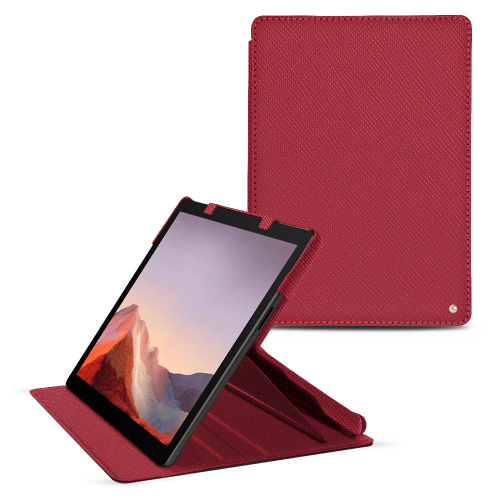 Luxushülle für Microsoft Surface Pro 9Rouge passion ( Pantone #a6192e ) 