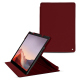 Microsoft Surface Pro 9 leather case - Rouge Veggie ( Pantone #862633 ) 