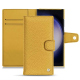 Housse cuir Samsung Galaxy S23 Ultra - Mimosa ( Pantone #b39437 ) 