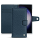 Housse cuir Samsung Galaxy S23 Ultra - Indigo ( Pantone #1f4565 ) 