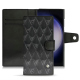 Funda de piel Samsung Galaxy S23 Ultra - Onyx - Couture ( Noir / Black ) 
