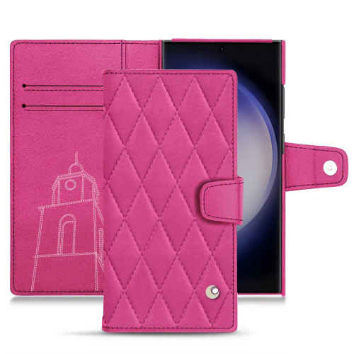Premium wallet case for Samsung Galaxy S23 UltraRose BB - Couture ( Pantone #DB599F )