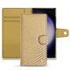 Funda de piel Samsung Galaxy S23 Ultra - Serpent sabbia ( Pantone #D2BA92 )