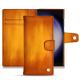 Capa em pele Samsung Galaxy S23 Ultra - Orange Patine