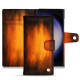 Capa em pele Samsung Galaxy S23 Ultra - Fauve Patine