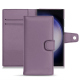 Capa em pele Samsung Galaxy S23 Ultra - Lilas PU ( Pantone #b9a3e3 )