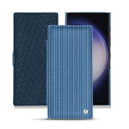 Funda abatible de lujo para Samsung Galaxy S23 UltraAbaca ishia ( Pantone #395775 ) 