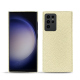 Custodia in pelle Samsung Galaxy S23 Ultra - Ivoire ( Pantone #d6d6c6 ) 