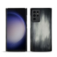Lederschutzhülle Samsung Galaxy S23 Ultra - Gris Patine