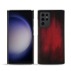 Samsung Galaxy S23 Ultra leather cover - Rouge Patine