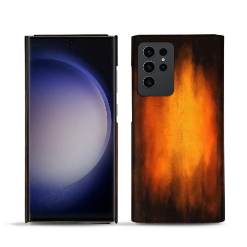 Luxus-Schutzhülle Samsung Galaxy S23 UltraFauve Patine