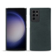 硬质真皮保护套 Samsung Galaxy S23 Ultra - Blu marino ( Pantone #14181D )