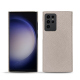 Custodia in pelle Samsung Galaxy S23 Ultra - Taupe innocent ( Pantone #d6d2c4 ) 