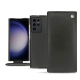 Housse cuir Samsung Galaxy S23 Ultra - Noir ( Nappa / Black ) 