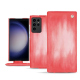 Lederschutzhülle Samsung Galaxy S23 Ultra - Rose Patine