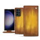 Samsung Galaxy S23 Ultra leather case - Doré Patine