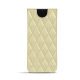 Custodia in pelle Samsung Galaxy S23 Ultra - Beige - Couture ( Nappa - Pantone #ceb888 ) 